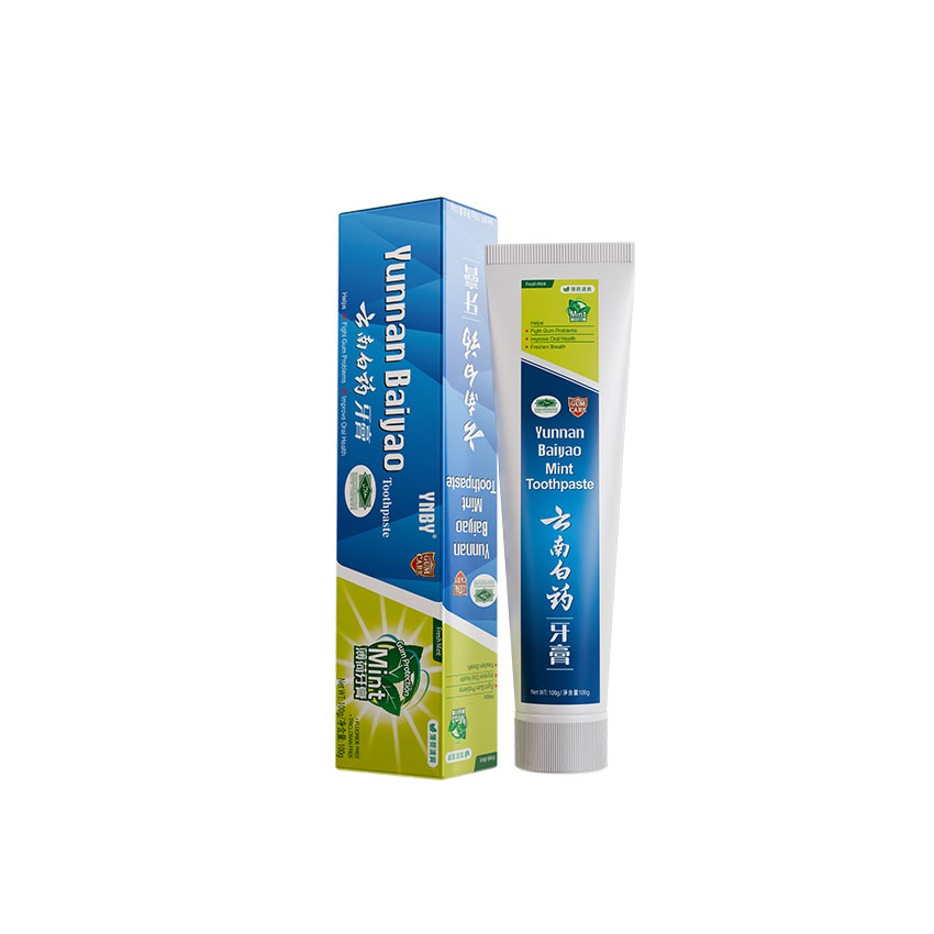 Yunnan Baiyao Mint Toothpaste (100g) Yunnan Baiyao Mint Toothpaste (100g)